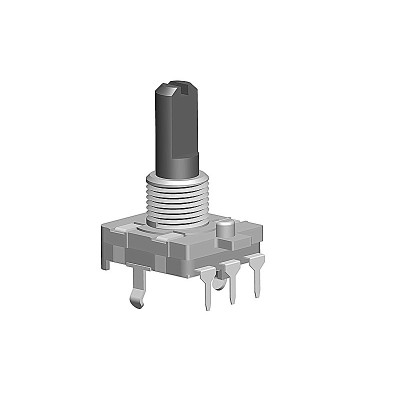 16mm EC16 rotary encoder with Insulated shaft encoder EC162102ZXB-HA1