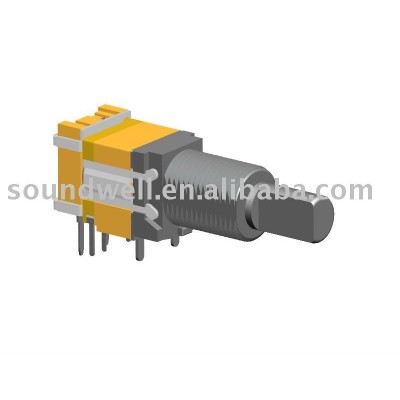 Metal shaft rotary pulse switch RS1002SWBOX-VA1